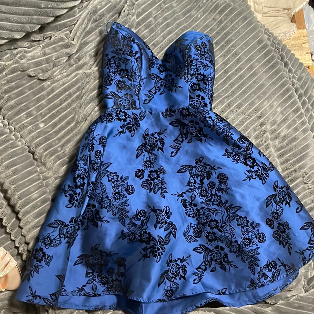 Blue formal dress